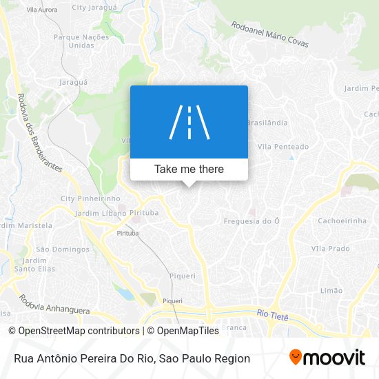 Rua Antônio Pereira Do Rio map