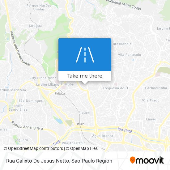 Rua Calixto De Jesus Netto map