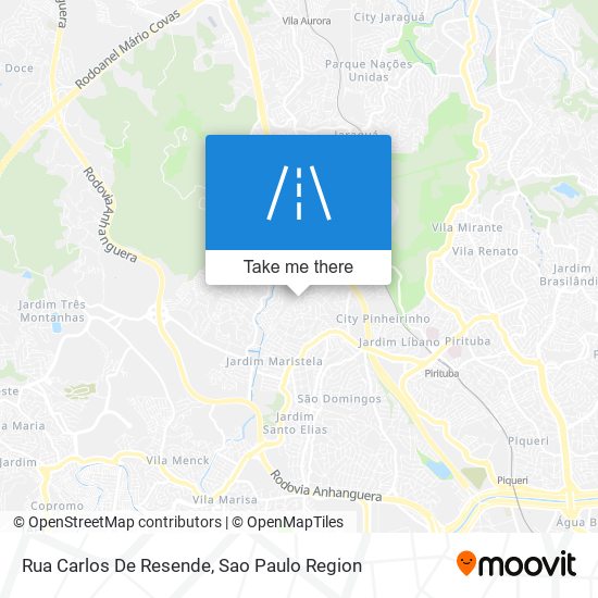 Rua Carlos De Resende map