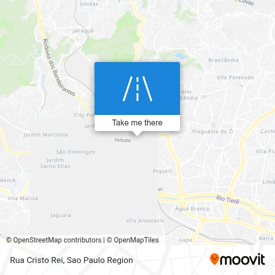 Rua Cristo Rei map