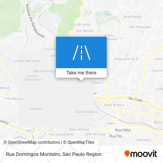 Rua Domingos Monteiro map