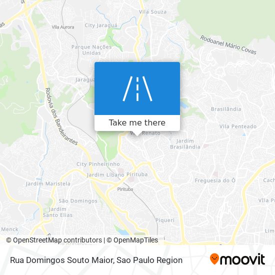 Mapa Rua Domingos Souto Maior