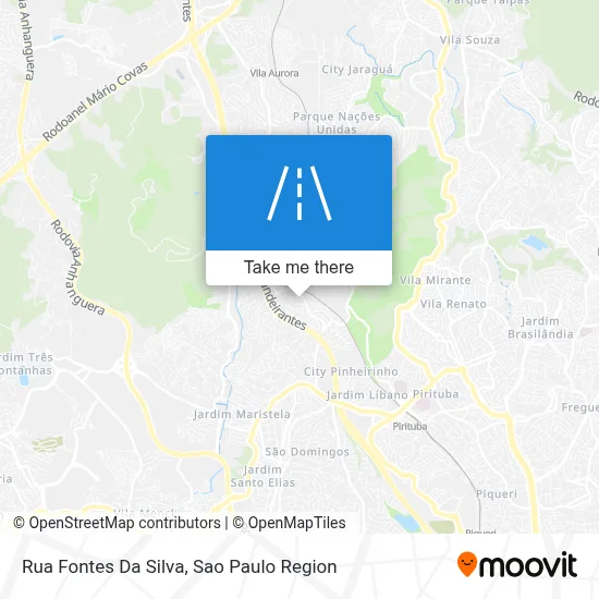 Rua Fontes Da Silva map