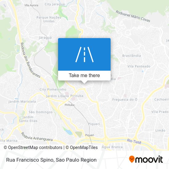 Rua Francisco Spino map