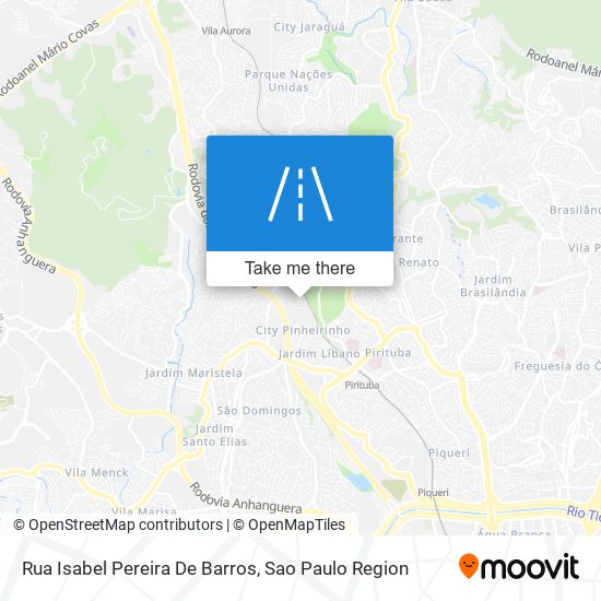 Rua Isabel Pereira De Barros map