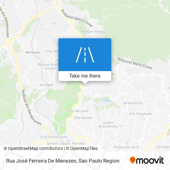 Rua José Ferreira De Menezes map