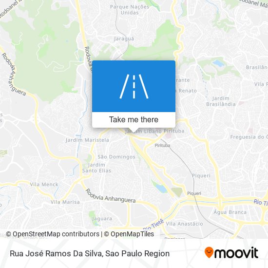 Mapa Rua José Ramos Da Silva