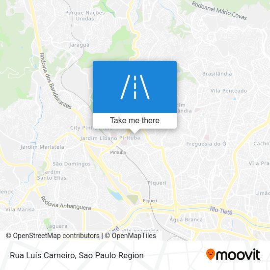 Rua Luís Carneiro map