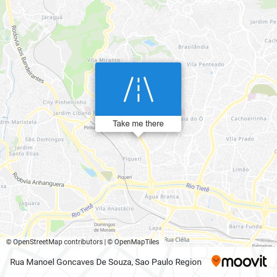 Rua Manoel Goncaves De Souza map