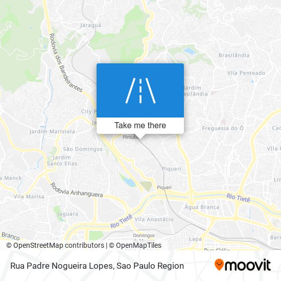 Rua Padre Nogueira Lopes map