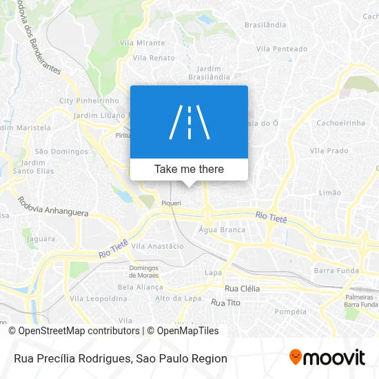 Rua Precília Rodrigues map