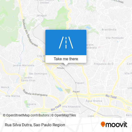 Rua Silva Dutra map