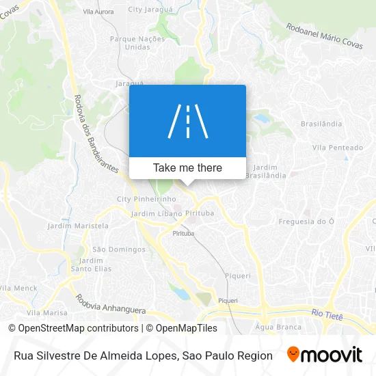 Rua Silvestre De Almeida Lopes map