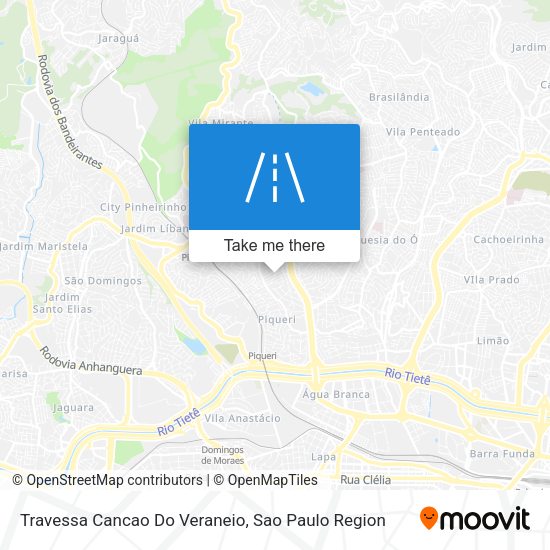 Travessa Cancao Do Veraneio map
