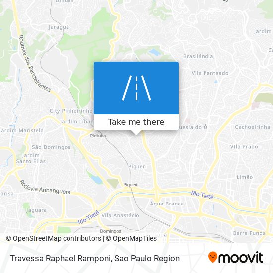 Travessa Raphael Ramponi map