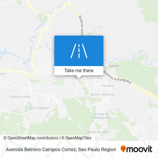 Avenida Belmiro Campos Cortez map