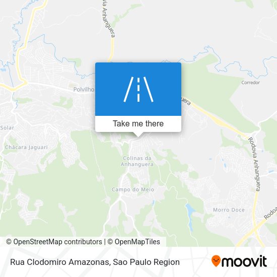 Rua Clodomiro Amazonas map