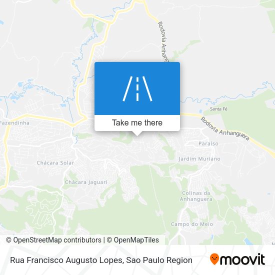 Rua Francisco Augusto Lopes map