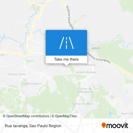 Rua Iacanga map