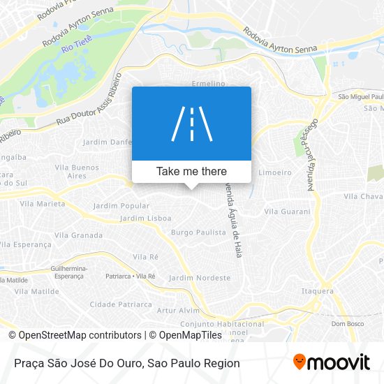 Praça São José Do Ouro map