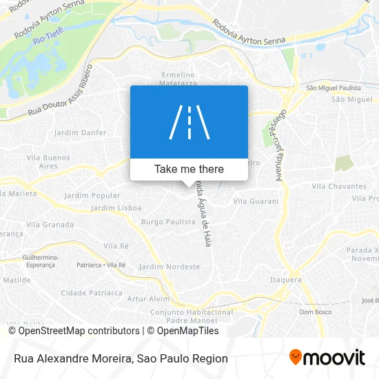 Rua Alexandre Moreira map