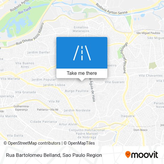 Rua Bartolomeu Belland map