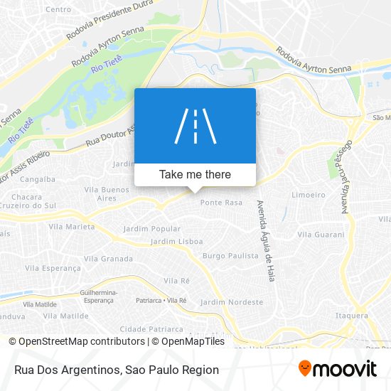 Rua Dos Argentinos map