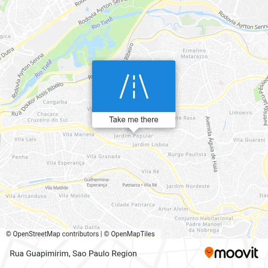 Rua Guapimirim map