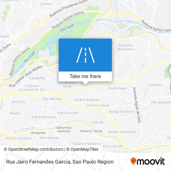 Rua Jairo Fernandes Garcia map