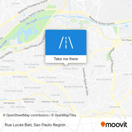 Rua Lucas Bati map