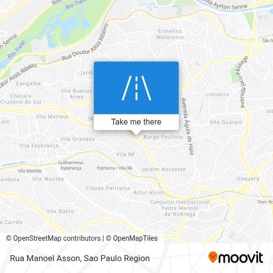 Rua Manoel Asson map