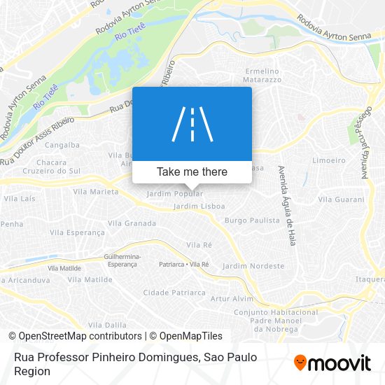 Rua Professor Pinheiro Domingues map