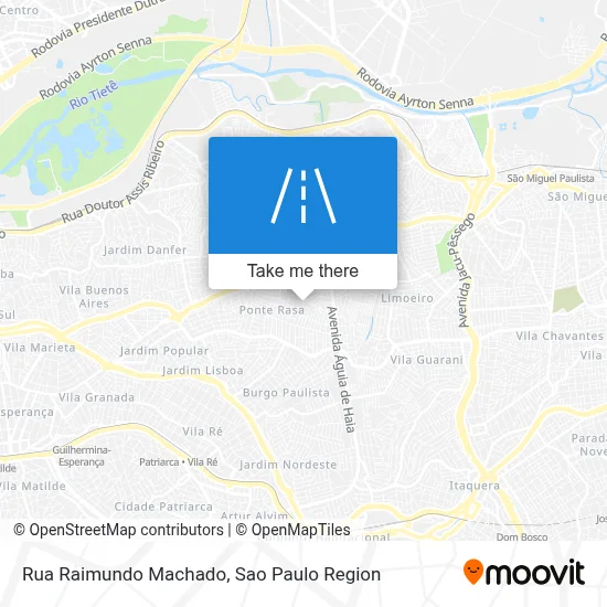 Rua Raimundo Machado map