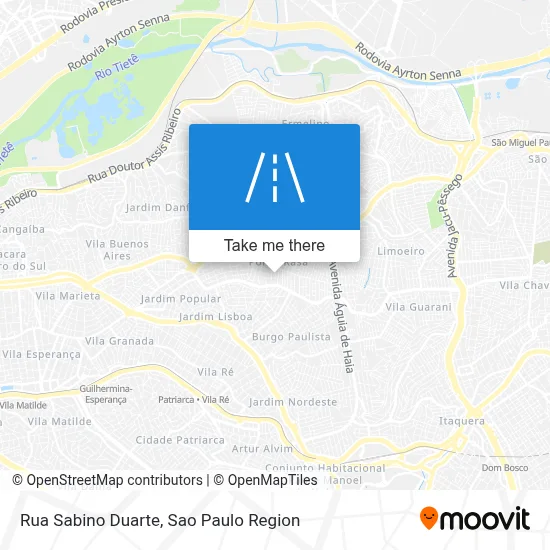Rua Sabino Duarte map