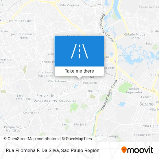 Rua Filomena F. Da Silva map