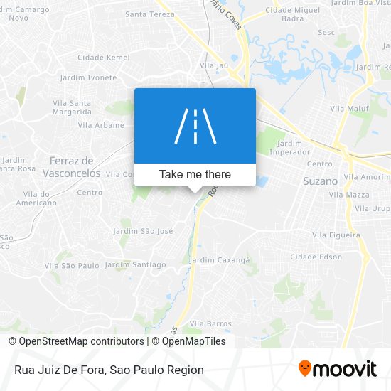 Rua Juiz De Fora map