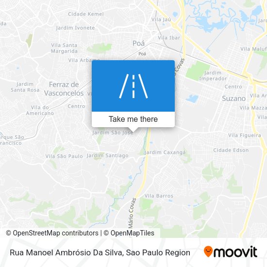 Rua Manoel Ambrósio Da Silva map