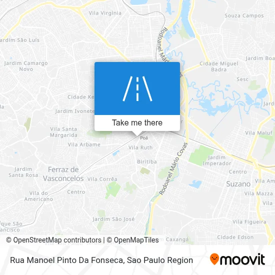 Rua Manoel Pinto Da Fonseca map
