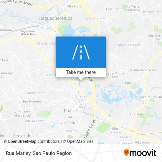 Rua Marley map