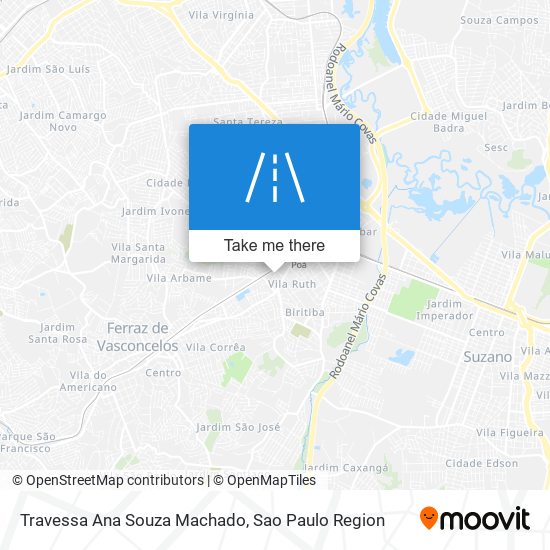 Travessa Ana Souza Machado map