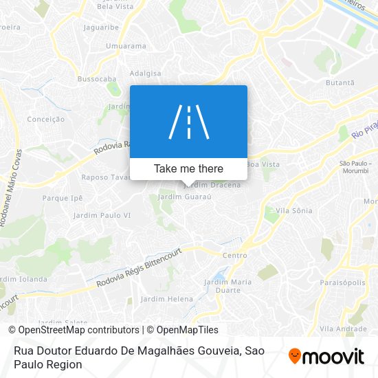 Rua Doutor Eduardo De Magalhães Gouveia map