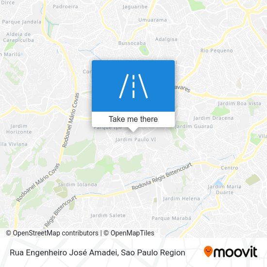 Rua Engenheiro José Amadei map