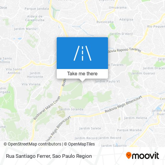 Rua Santiago Ferrer map