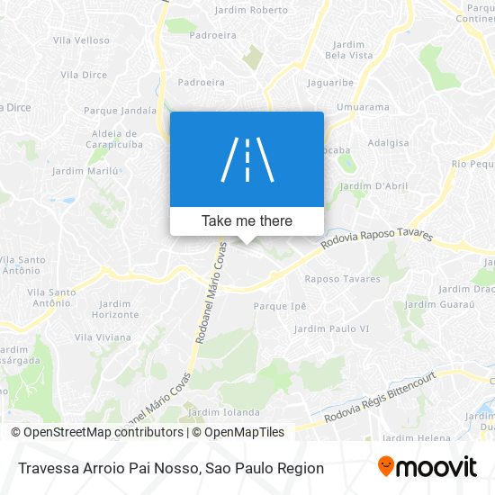 Travessa Arroio Pai Nosso map