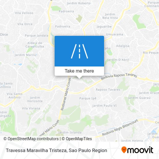 Travessa Maravilha Tristeza map