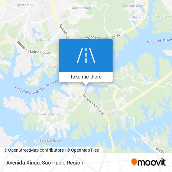Avenida Xingu map