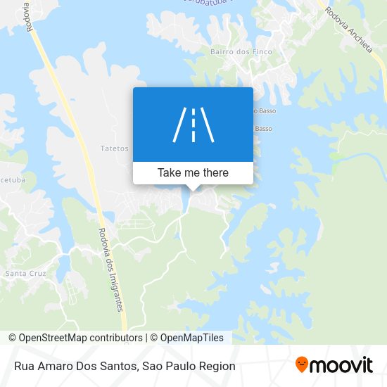 Rua Amaro Dos Santos map