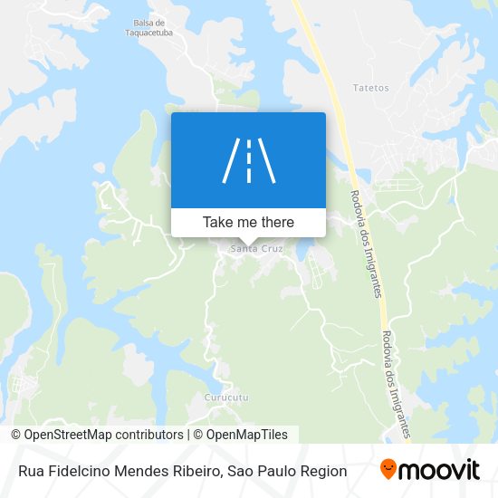 Rua Fidelcino Mendes Ribeiro map