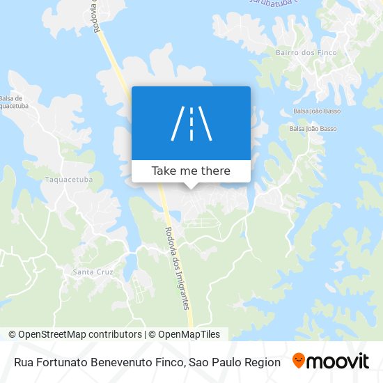 Rua Fortunato Benevenuto Finco map
