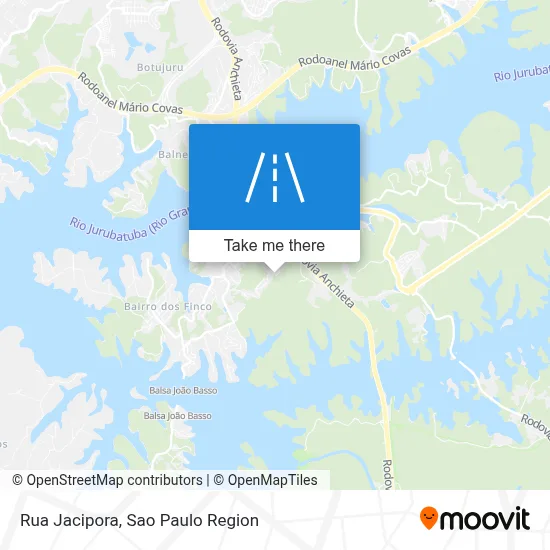 Rua Jacipora map
